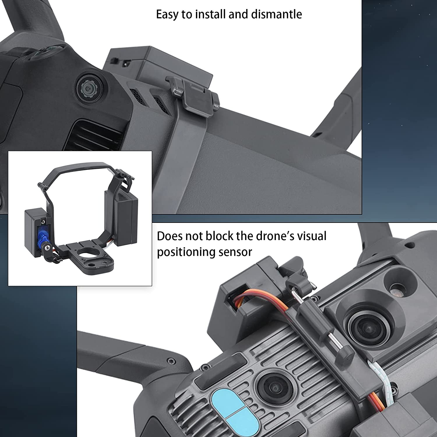 Nutzlast Lieferung Transport Gerät Werfer mit Fahrwerk für DJI Mavic 3